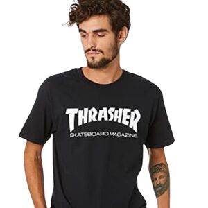 Thrasher Skateboard Magazine Black T Shirt